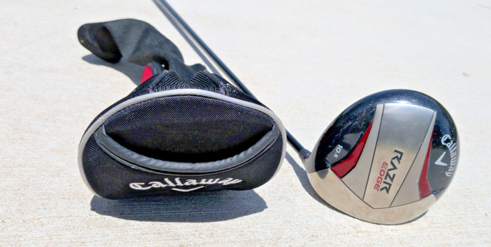 Callaway Razr Edge Driver 10.5° Graphite Regular Flex 45" W/ Headcover